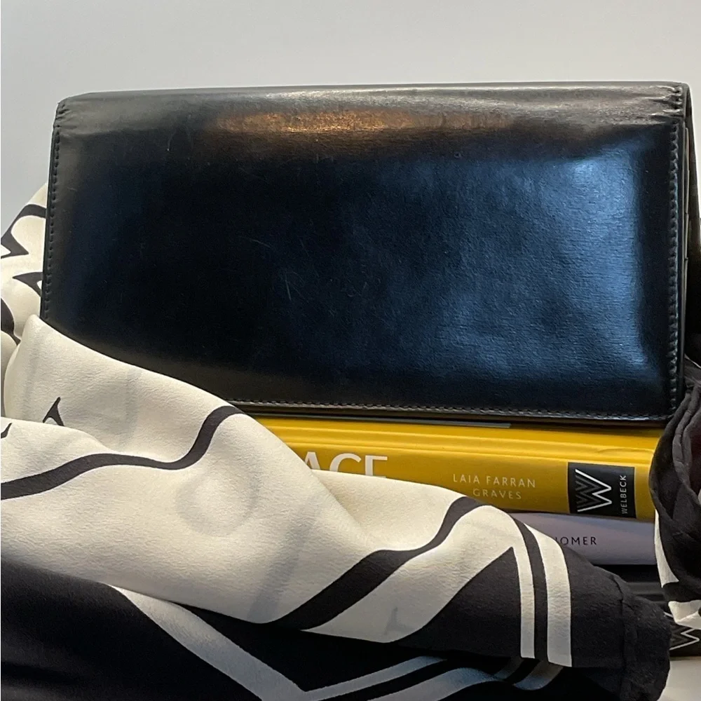 Cartier Pasha Black Leather Long Wallet